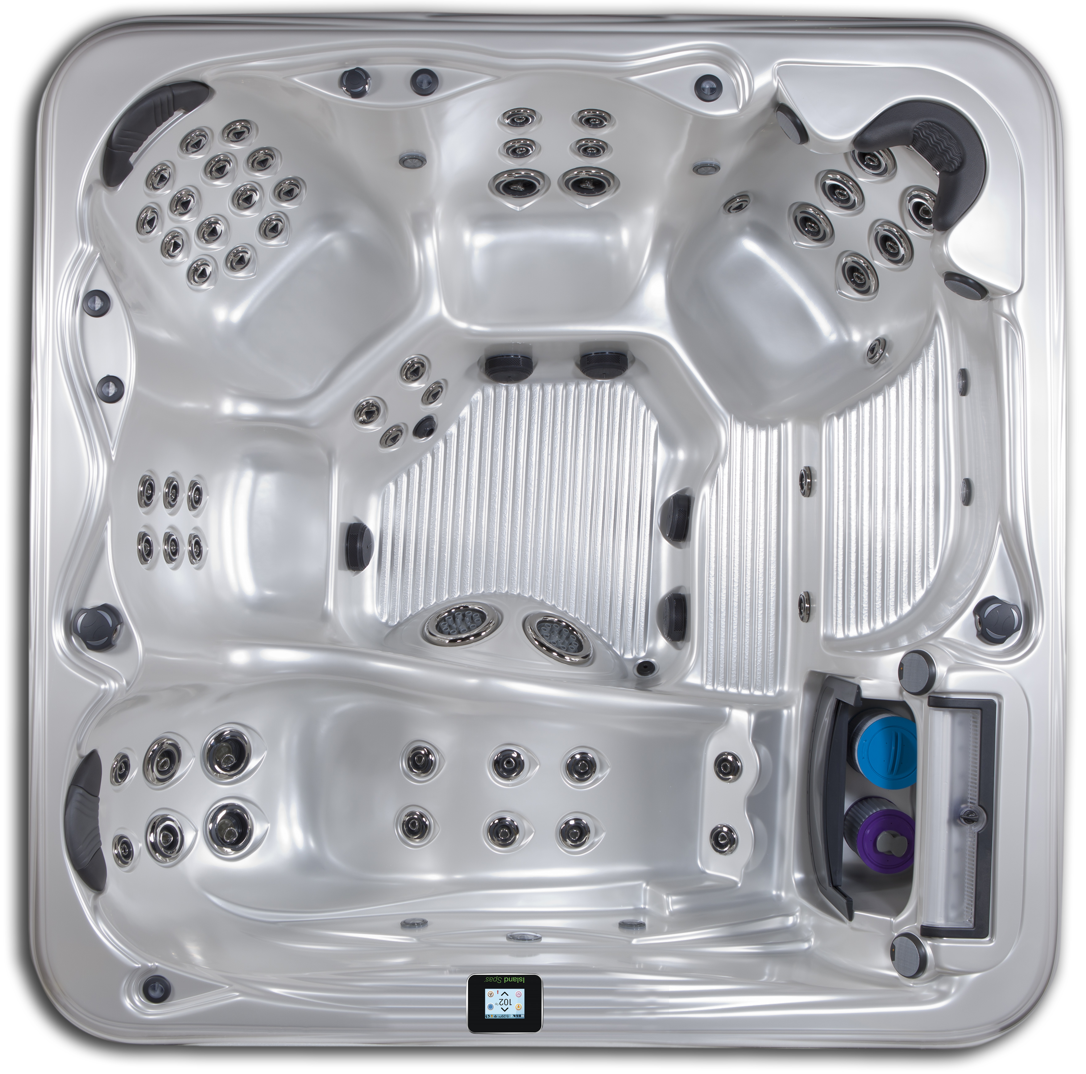 Grand Bahama hot tub with 6 seats and up to 62 jets