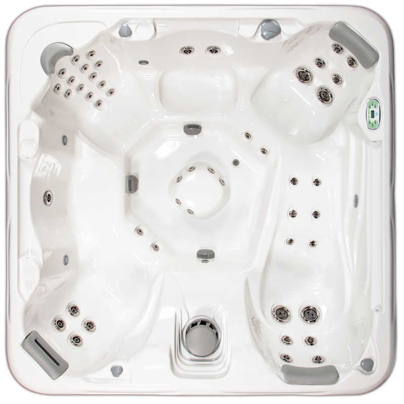 850L hot tub with 6 seats and 50 jets