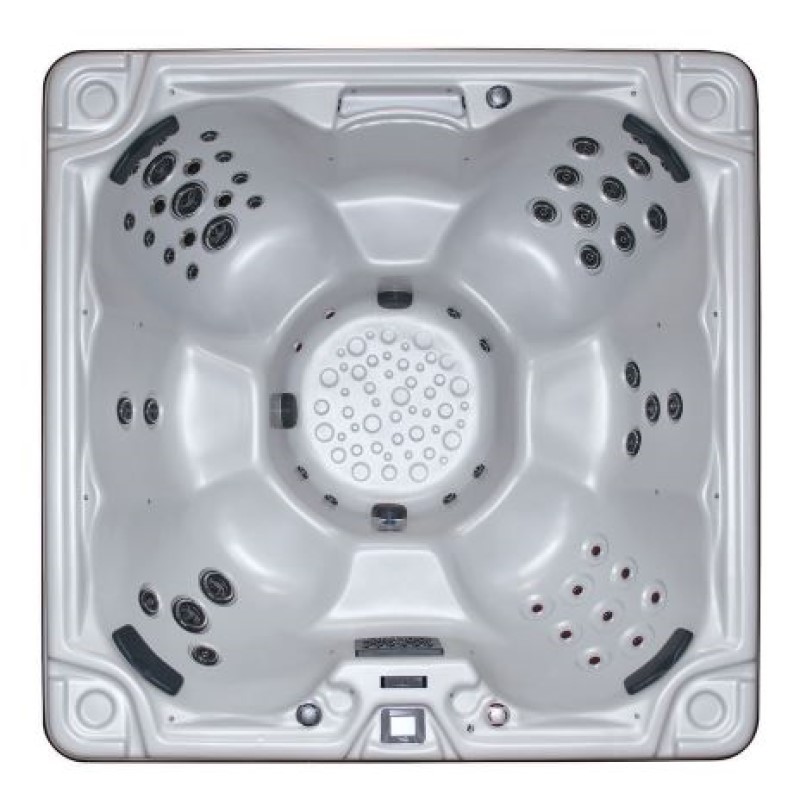 Legacy 2 hot tub with 6-7 seats and 51 jets