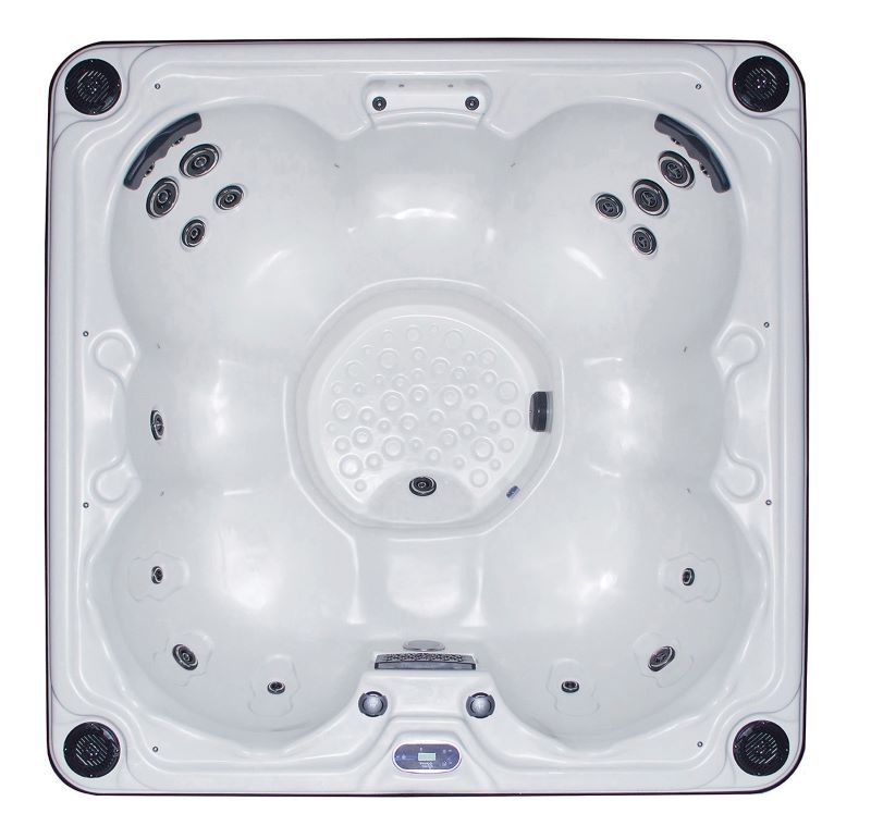 Regal P+ hot tub with 5-6 seats and 31 jets