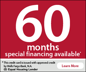 60 months special financing