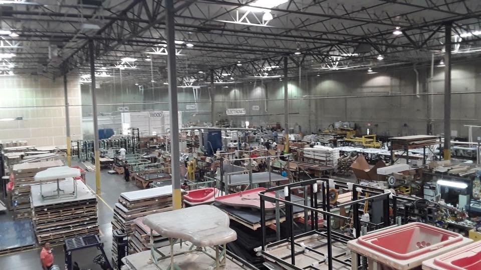 Artesian Spa factory panoramic image
