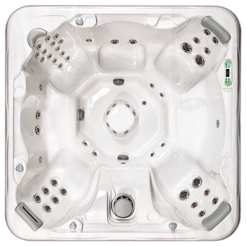 850B hot tub with 7 seats and 50 jets