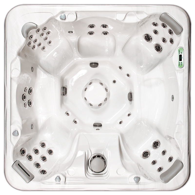 860B hot tub with 7 seats and 60 jets