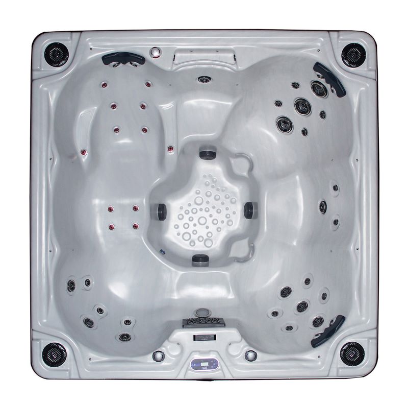 Legend 1 hot tub with 6-7 seats and 41 jets