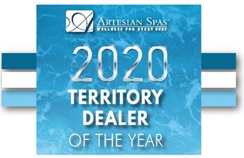 2020 Artesian Spas Territory Dealer of the Year